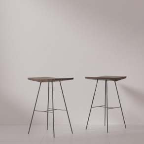 现代吧凳3D模型下载